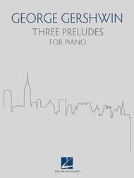 Three Preludes for Piano piano sheet music cover Thumbnail